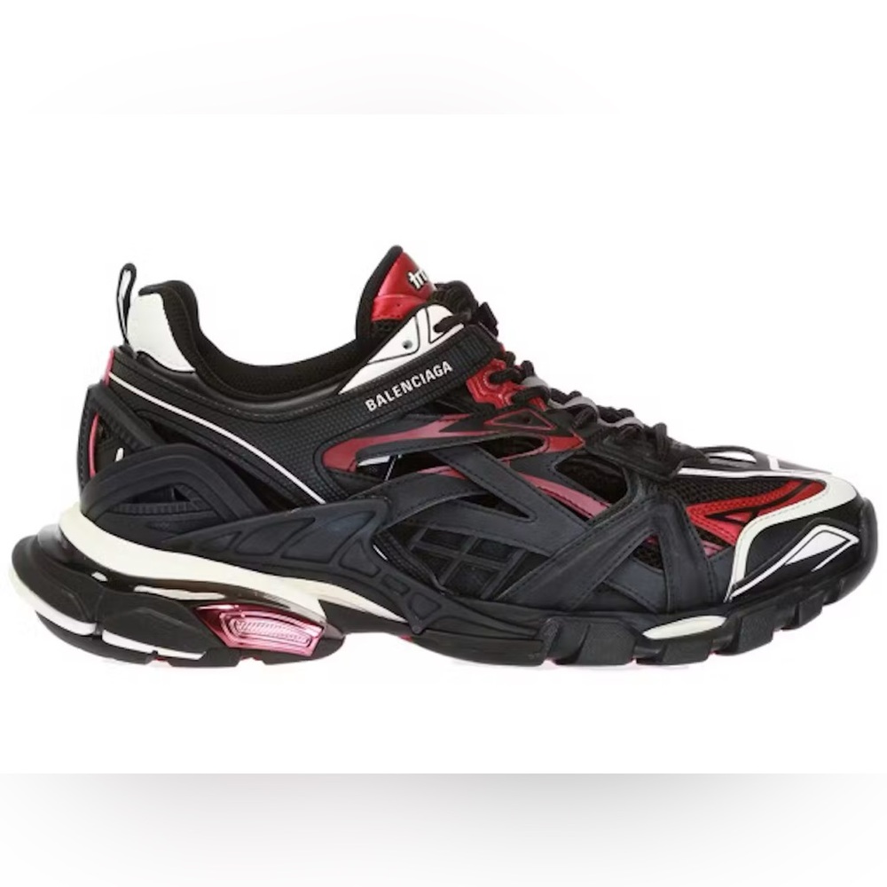 Balenciaga Track 2 Black Burgundy